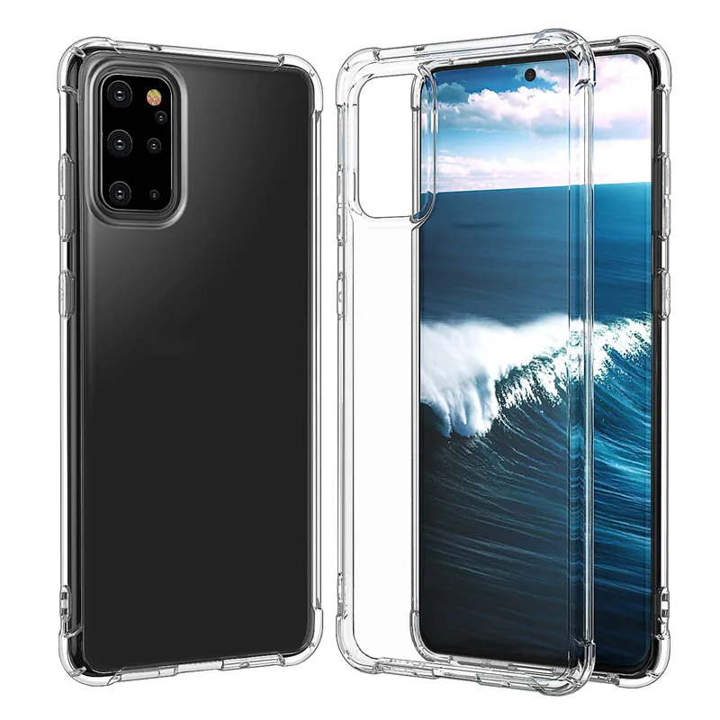 Чехол-накладка для Samsung Note 10 Pro 8 9 J5 J7 Prime J2 2018 Galaxy A750 A9 J6 J8 A6 A8 силикон прозрачный ТПУ