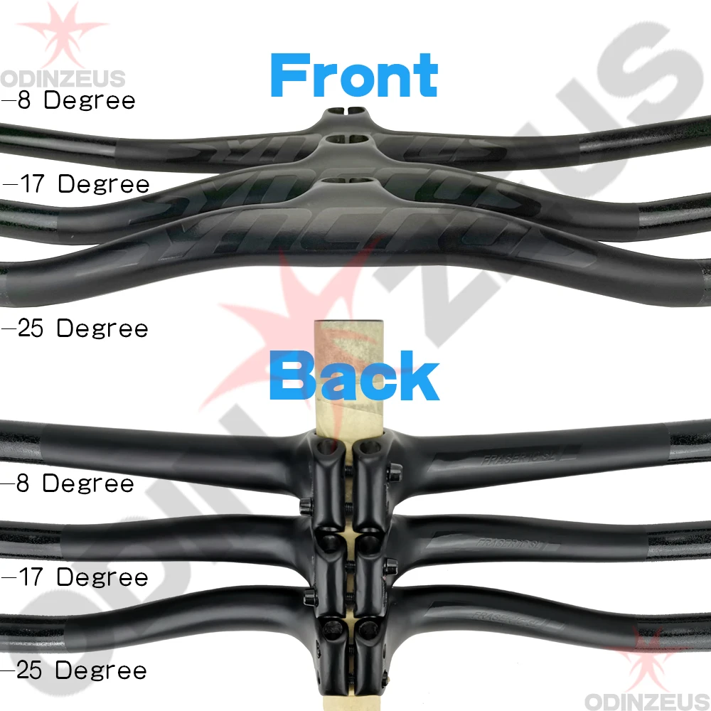 Горный велосипед syn Custom полностью из углеродного волокна интегрированный руль