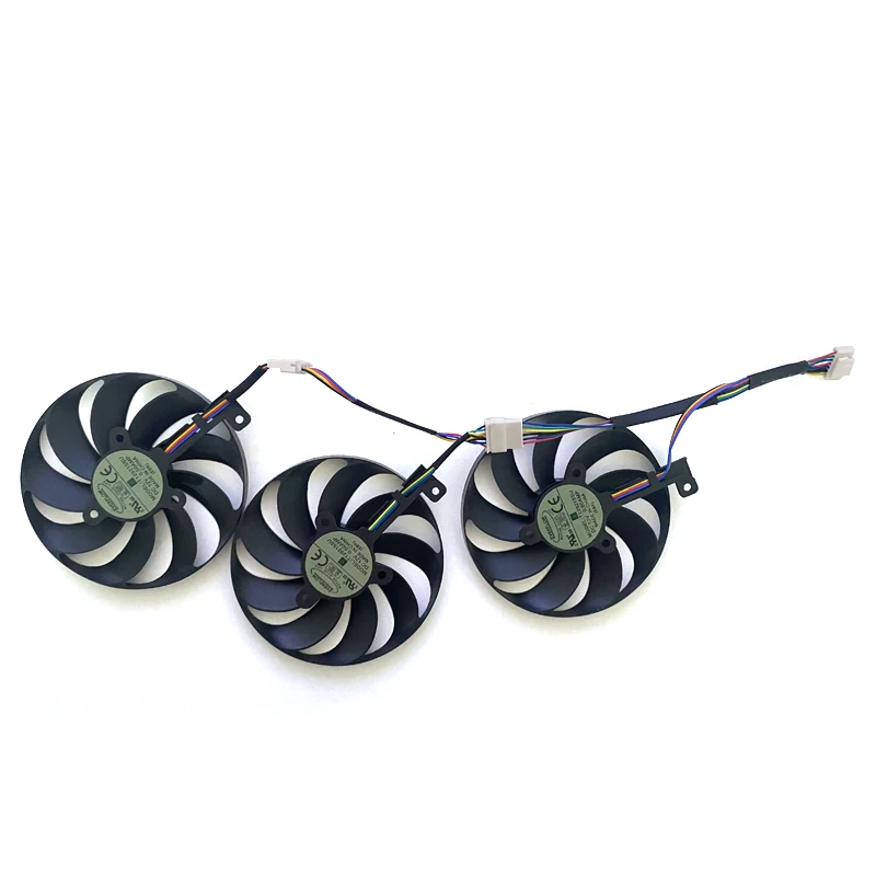 Новинка 3 шт. 87 мм T129215SU для ASUS RTX2070 ROG STRIX-GeForce RTX 2060 Super 2080 Ti или RX 5600 XT 5700XT вентиляторы