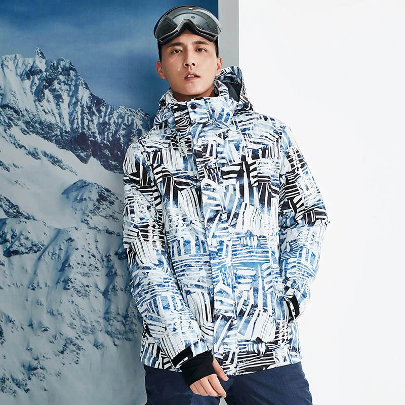 2019 зимний мужской лыжный костюм с капюшоном Теплый Сноубординг женские зимние