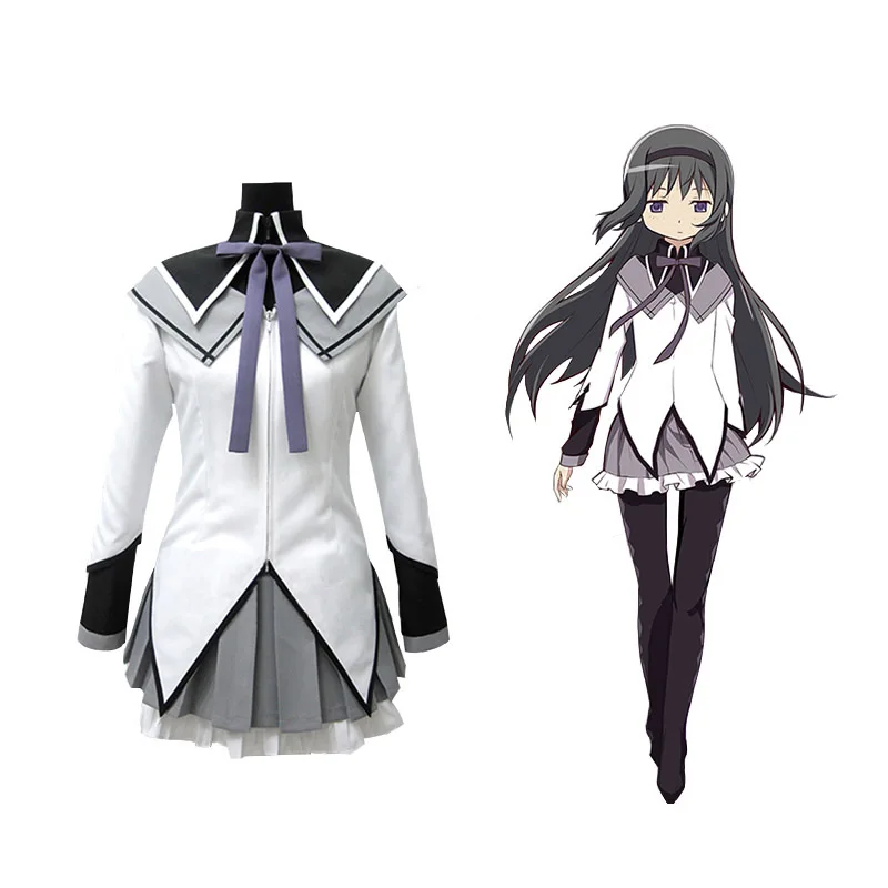 

Костюм для косплея аниме Puella Magi Madoka Magica Akemi Homura, одежда на заказ