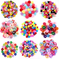 20pcs cute handmade small puppy dog hair bows pet dog hair accessories flower bows dog grooming bows for small dogs pet products