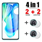 Гидрогелевое защитное стекло 4 в 1 для Xiaomi Mi 11 10 Ultra 11 10 Lite 11 10 Pro, Защитное стекло для экрана Xiaomi Note 10 10 Pro