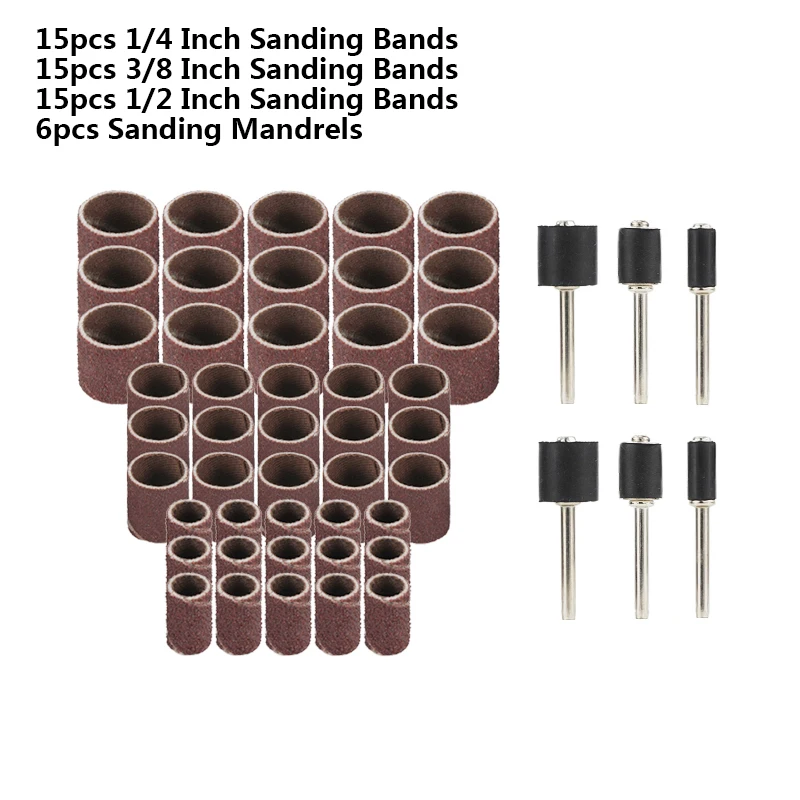 

Набор шлифовальных барабанов xcan, 51/66 шт.