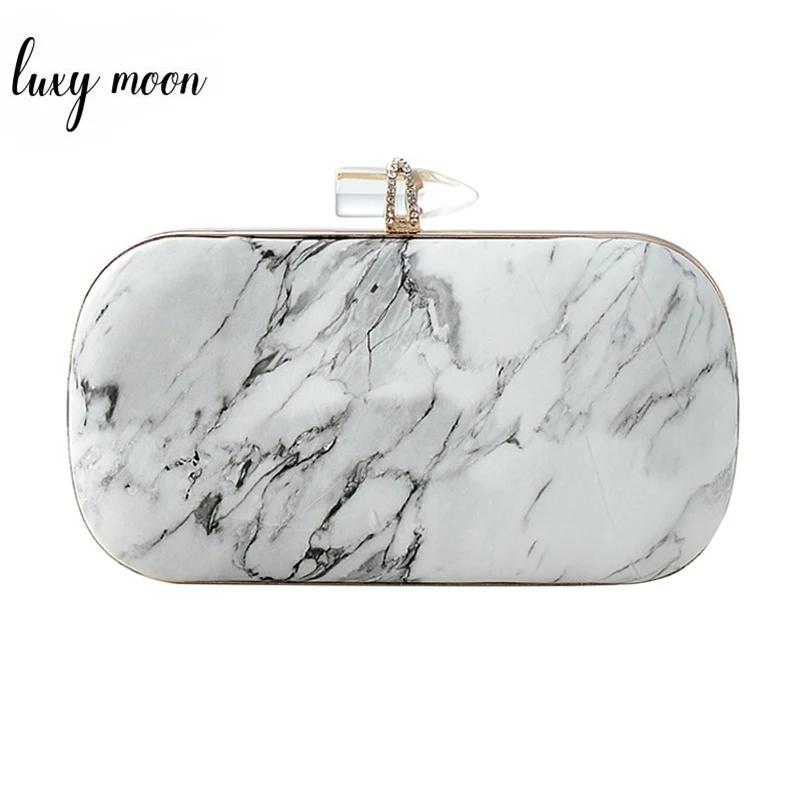 Женские клатчи и кошельки с мраморным рисунком роскошные дизайнерские сумки