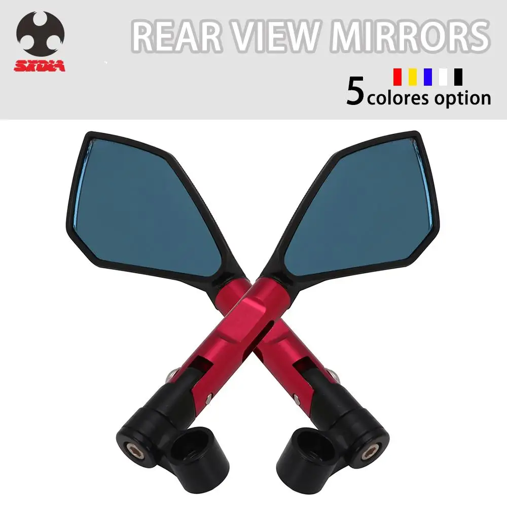 CNC мотоцикл алюминиевый сплав заднего вида зеркала боковые для Yamaha Suzuki Honda Kawasaki KTM