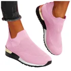 Повседневная Женская Уличная обувь JAYCOSIN, Женская сетчатая обувь, однотонная спортивная обувь, дышащая обувь для бега, кроссовки