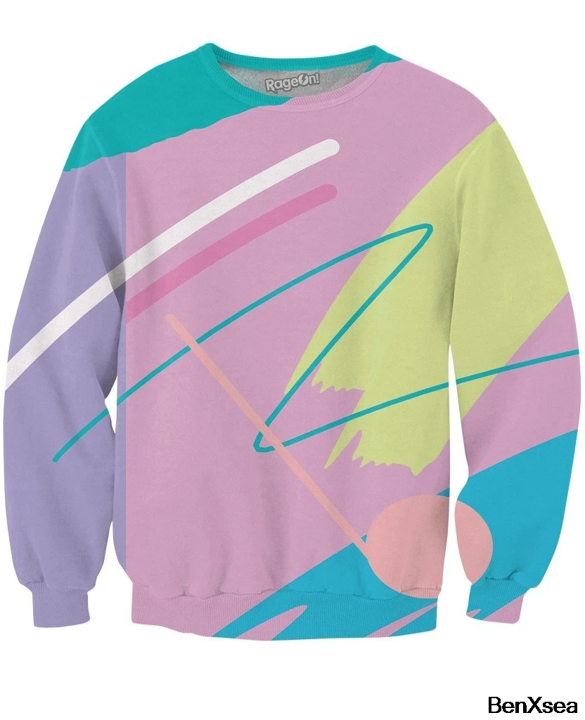 

Fresh Paint Crewneck Sweatshirt Women Men Autumn Fall Style Jumper Hip Hop Hoodies