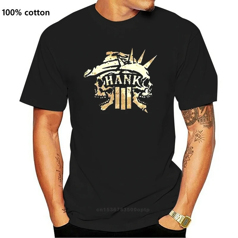 

Hank Williams Iii Logo Skull T-Shirt Mens 2021 Fashion Men'S T-Shirt Size S-Xxl Birthday Gift Tee Shirt