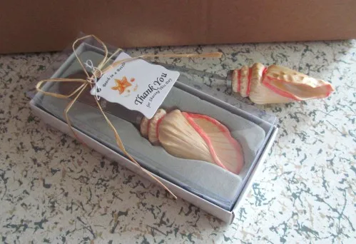 Beach wedding Practical Ocean themed Decoration gift of Sea Shell Wedding Spreader Favors For Party and event favors | Дом и сад