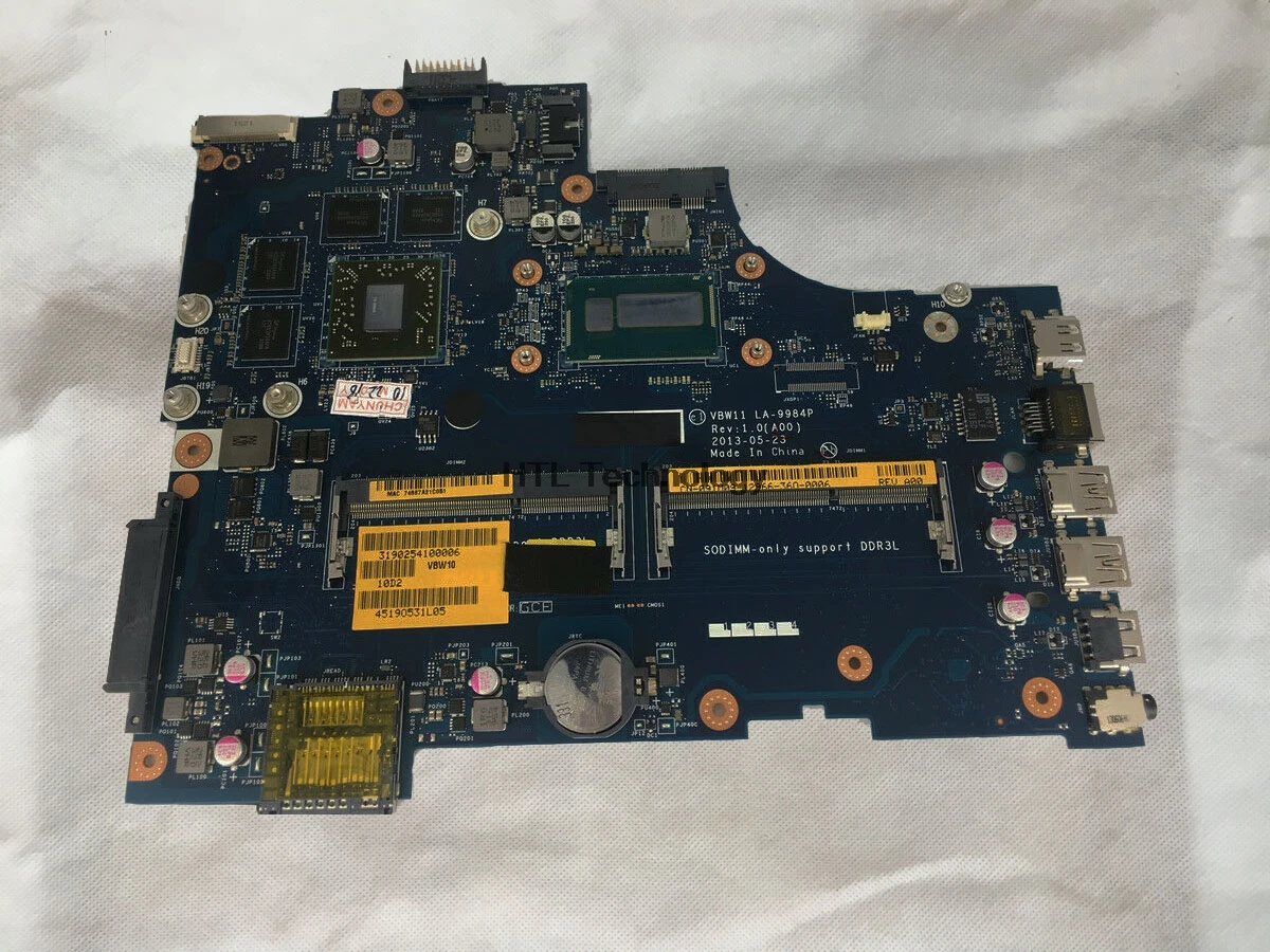Материнская плата для ноутбука Dell inspiron 17R 5737 LA 9984P CN 091M09 I5 4200U Процессор DDR3L HD8870M GPU