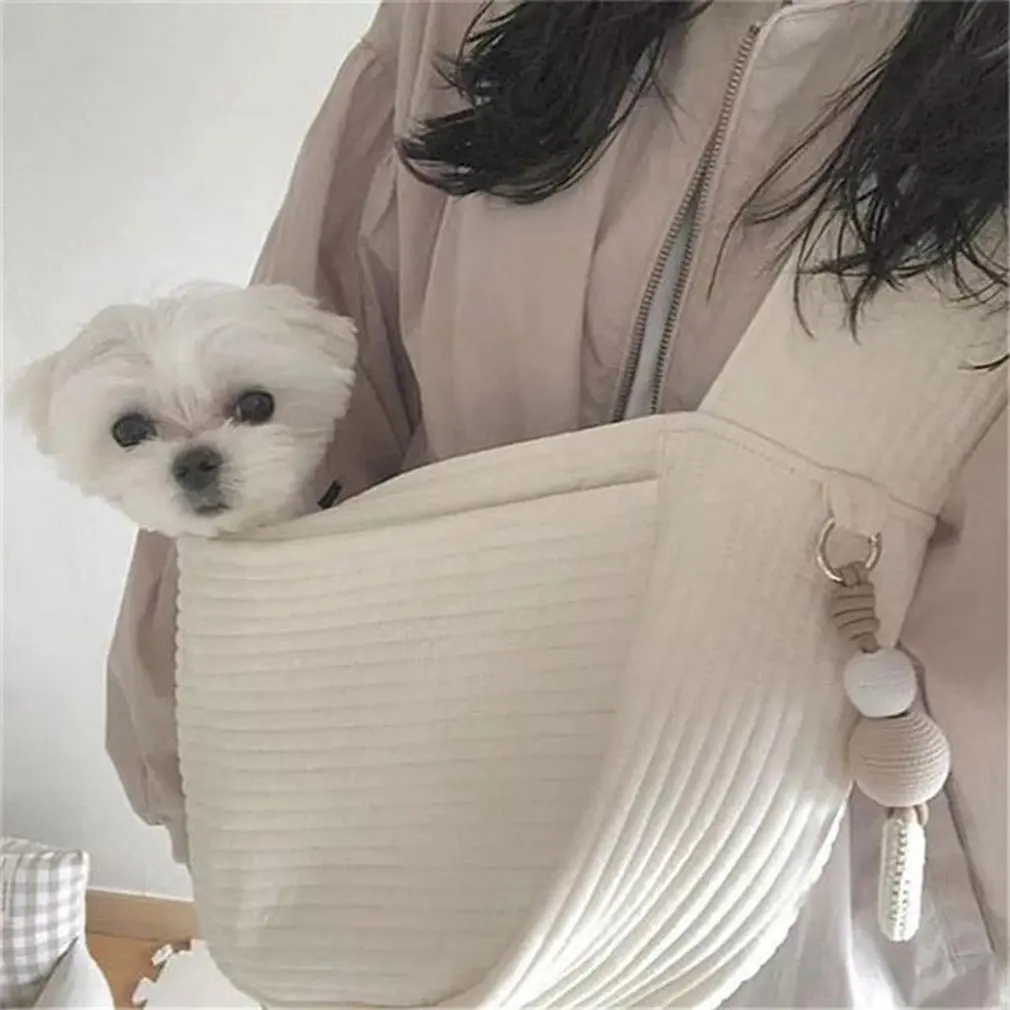

Pet Dog Carrier Outdoor Travel Handbag Single Shoulder Bag Sling Comfort Travel Tote Shoulder Bag Breathable