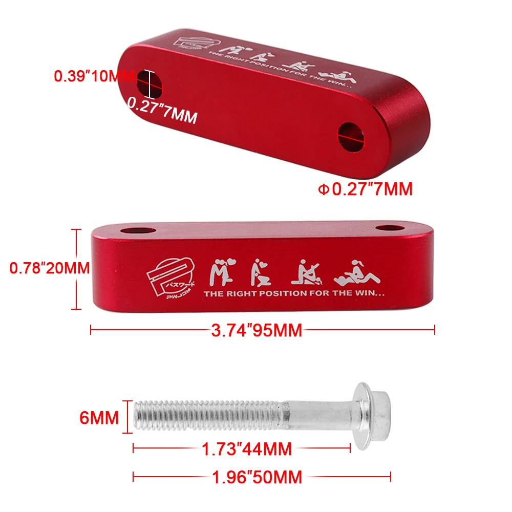 RASTP спортивный капот для вентиляционных стояков с 4 шайбами крыла 88 00 Honda Civic CRX /90 01