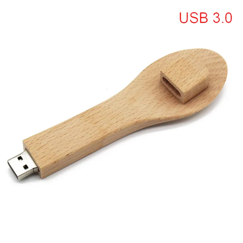 TEXT ME новый стиль usb3.0 Maple Barrel spoon pendrive 4 ГБ 8 16 32 maple usb 3 0 деревянный логотип