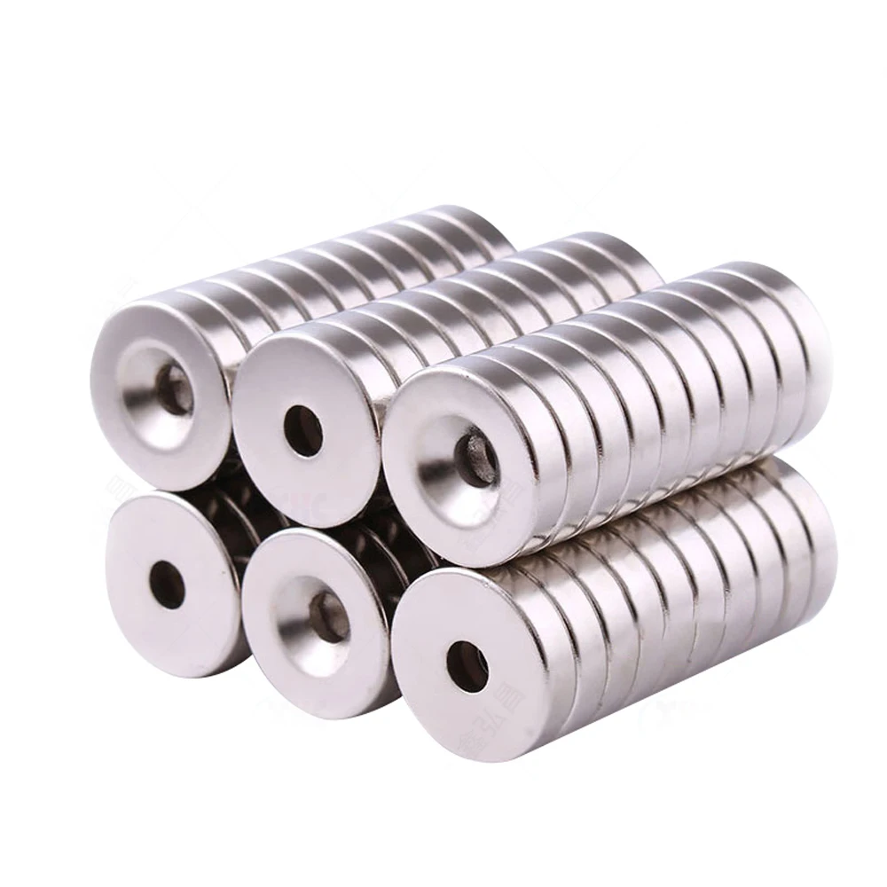 

120pcs 20x3mm - M5 Round Neodymium Magnets Rare Earth Strong Crafts Permanent Magnet N35