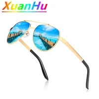 mens metal frame colorful polarized sunglasses 200