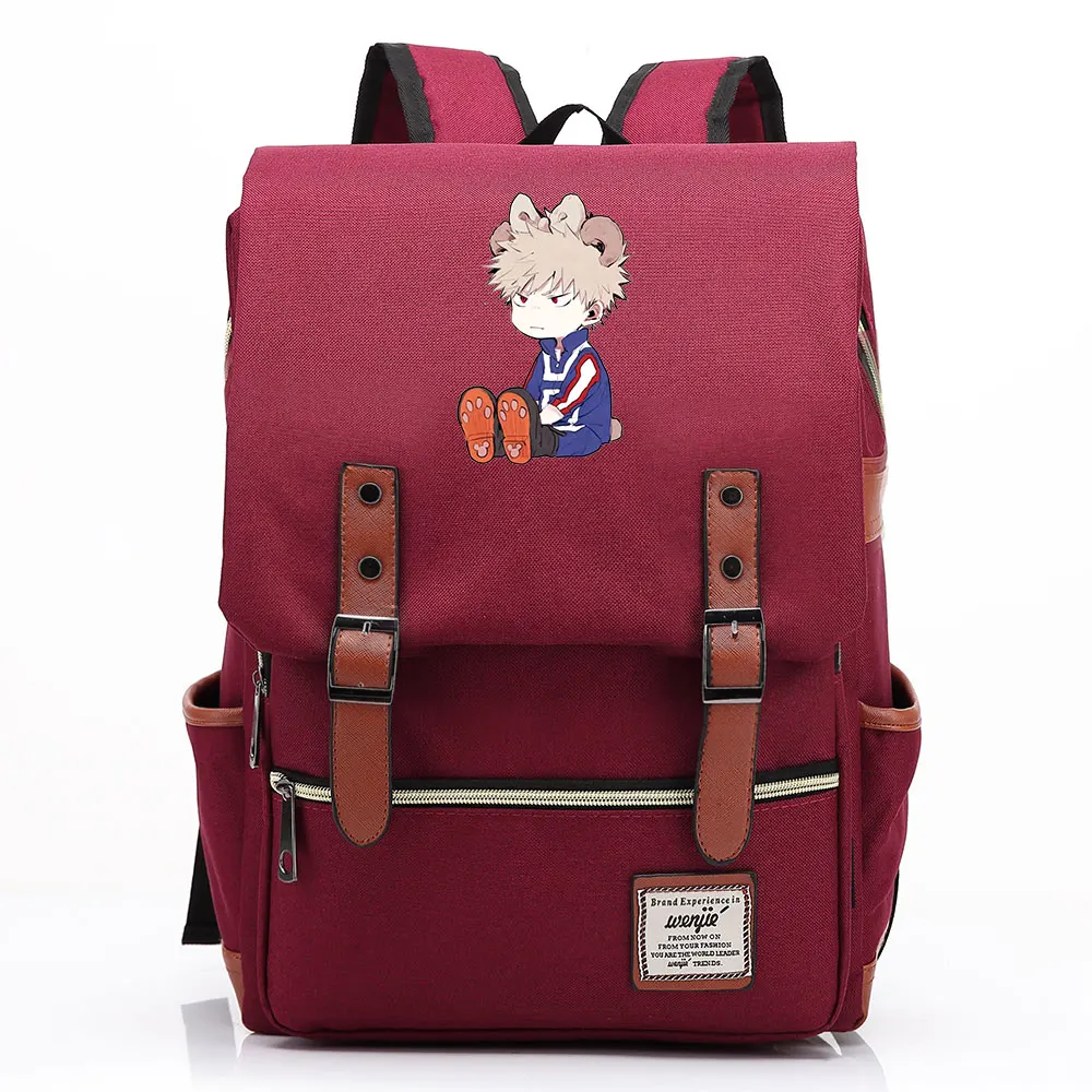 

B3001 Fashion Cartoon Anime My Hero Buckle Children School bag Teenagers Student Schoolbags Women Bagpack Men Backpack
