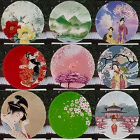 chinese classical printed silk umbrella dancing performance ceiling umbrella decoration
