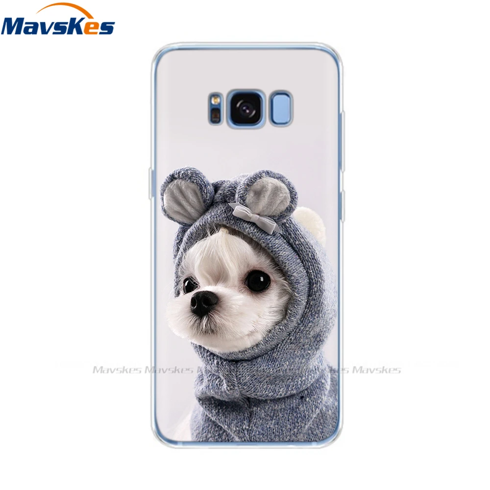 silicon phone case for samsung galaxy s8 cases cover for samsung s8 plus phone shell new design full 360 protective coque mask free global shipping