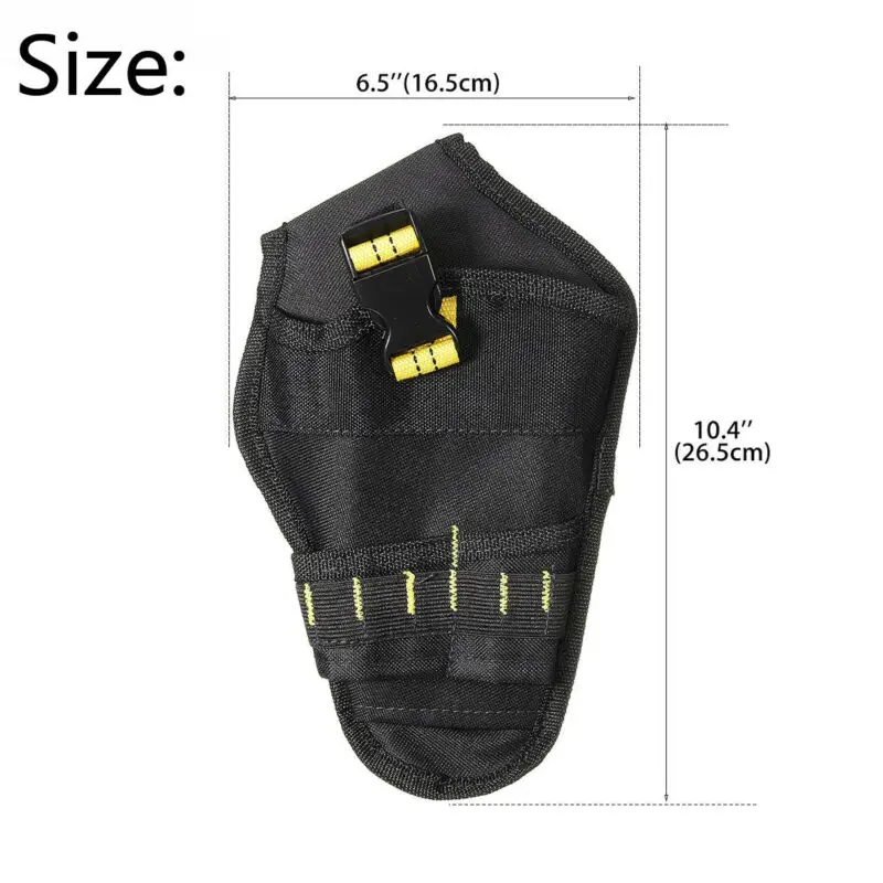 Сверхмощная Аккумуляторная Дрель Кобура инструмент ремень сумка ж/Держатель Бит