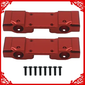 2 шт.компл. обработанный сплав переднеекрепление для заднего бампера для 110 Redcat Gen8 гусеничные модернизированные детали