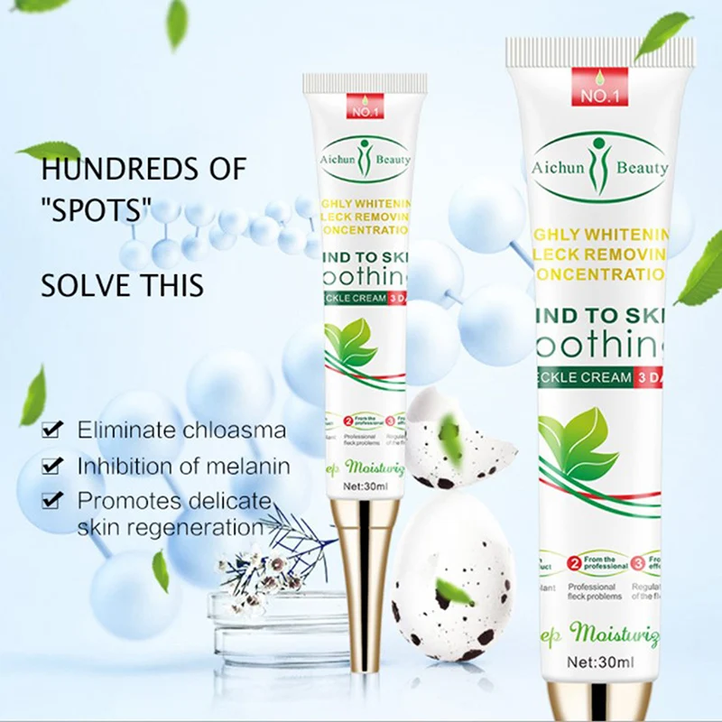

Effective Whitening Freckle Cream Remove Melasma Acne Spot Pigment