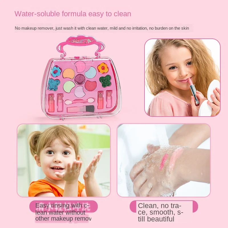 Детская игрушка для макияжа сумочка набор косметических игрушек макияж