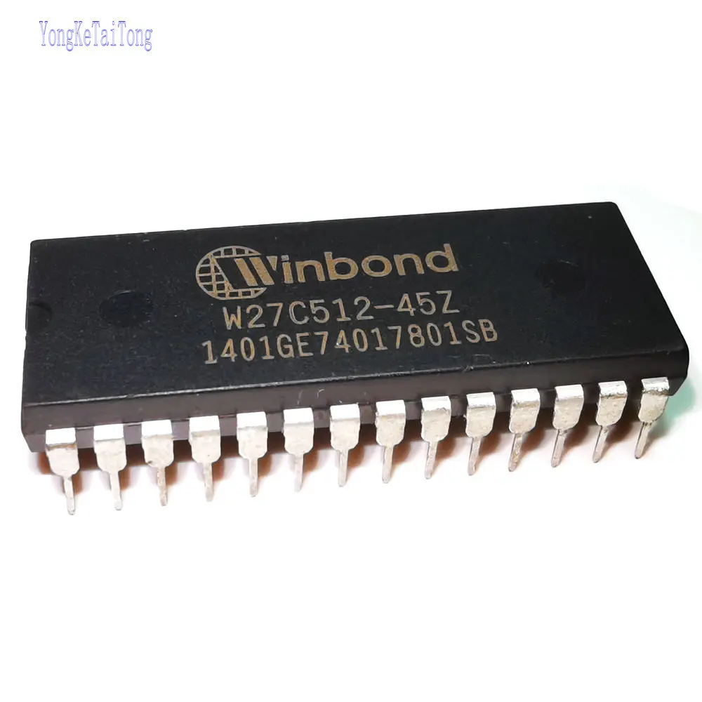 10 шт. W27C512 Φ 27C512 DIP28|Интегральные схемы| |
