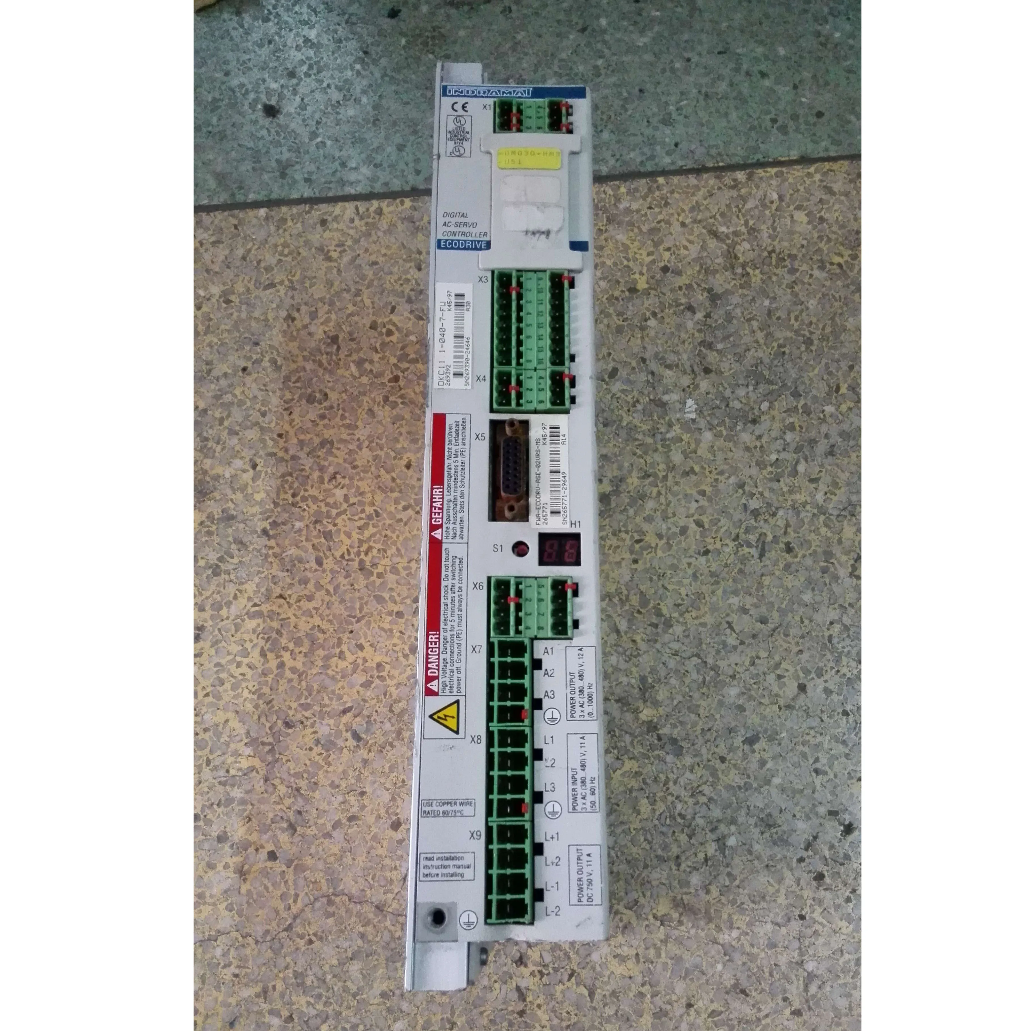 

Б/у модуль сервоконтроллера Rexroth Indramat DKC11.1-040-7-FW Eco Drive AC протестирован в хорошем состоянии