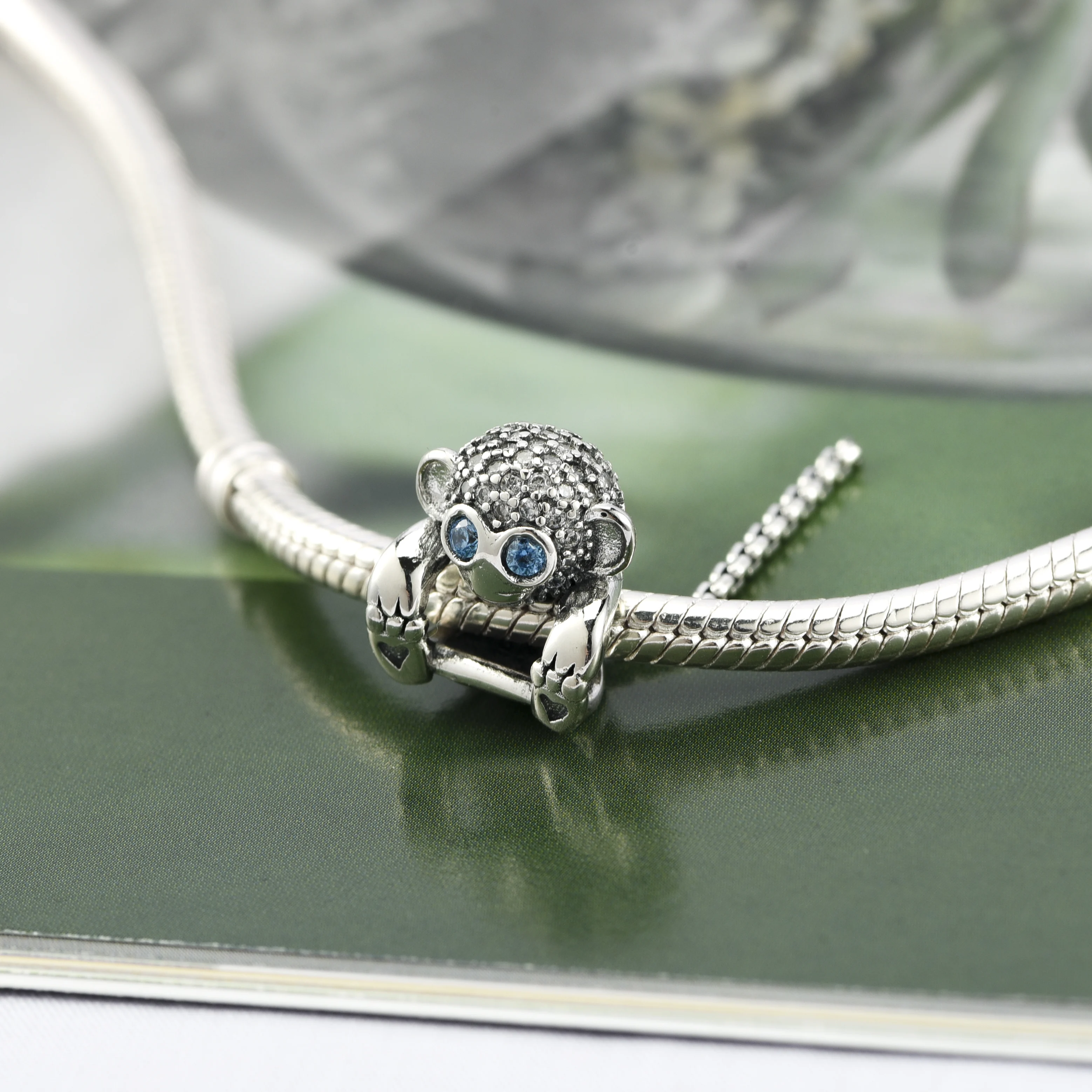 Бусина-Шарм робот из серебра 2021 пробы для браслета | Украшения и аксессуары