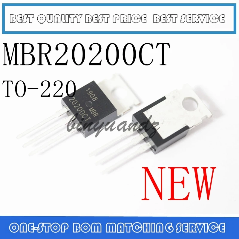 10 шт./лот MBR20200CT MBR 20200CT TO-220 Новинка | Электроника
