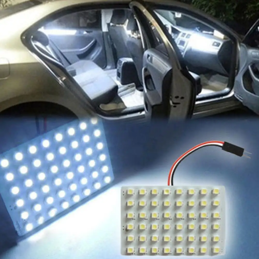 

T10 C5W COB 16 24 36 48SMD White Led Bulb Car Interior Car License Panel Plate Lamps Reading Lights Parking Interior Light F9W4