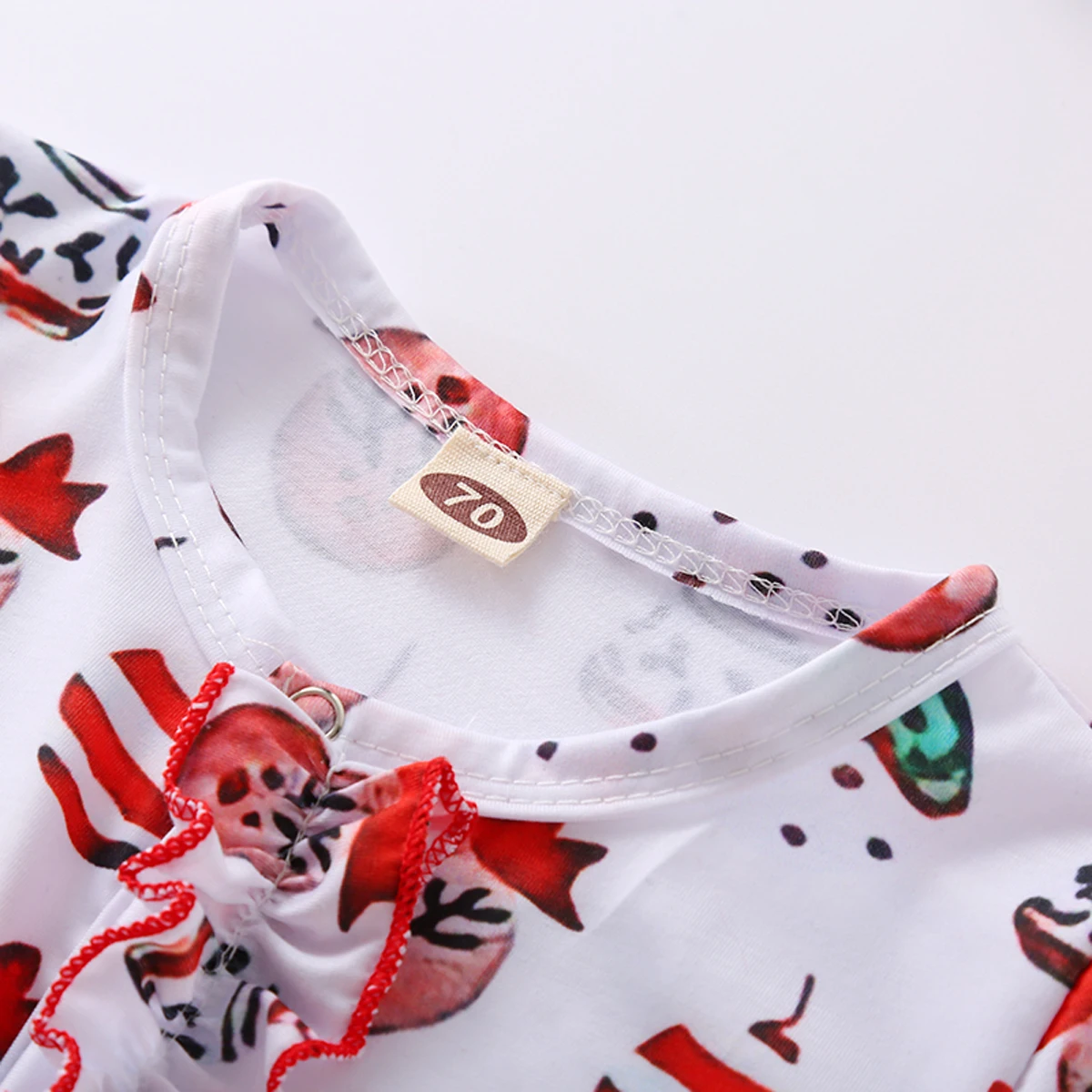 Рождественский комбинезон для новорожденных девочек и мальчиков комбинезоны с