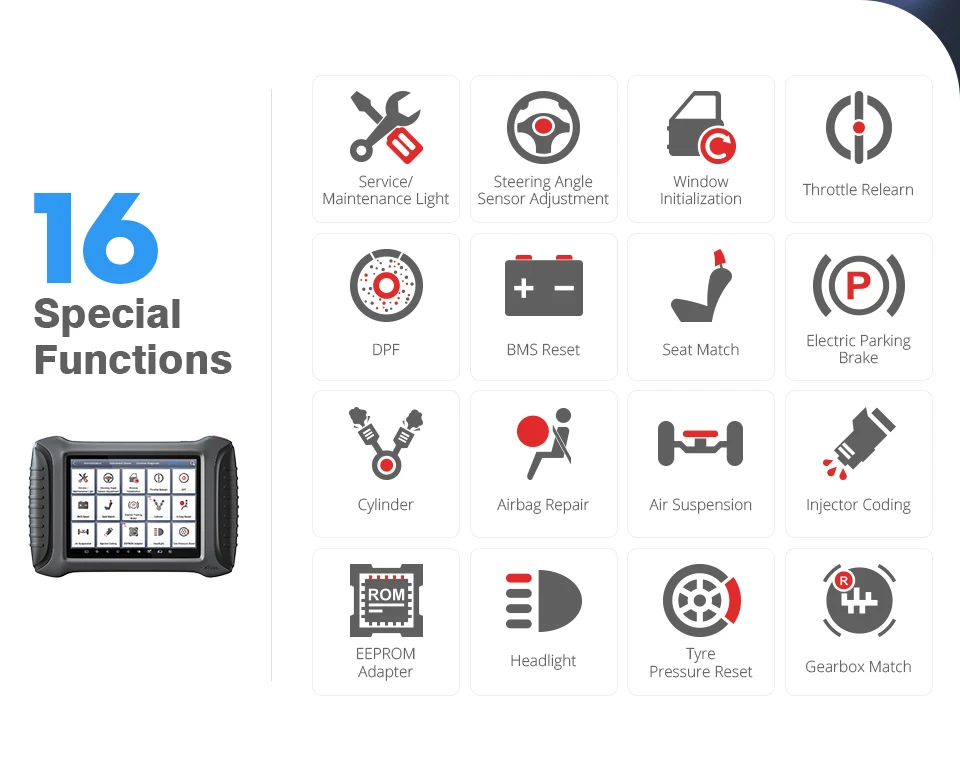 XTOOL новейший X100 PAD3 SE с KC501 Профессиональный OBD2 ключевой программист полная