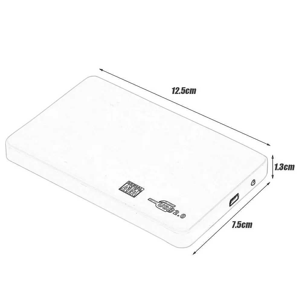 Чехол для жесткого диска 2 5 дюйма с интерфейсом Sata на USB 0 | Дом и сад