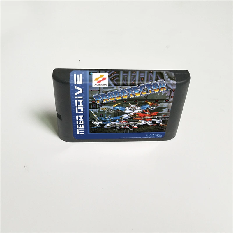 Probotector - 16 бит MD карточная игра для Sega Megadrive игровой консоли картридж | Электроника