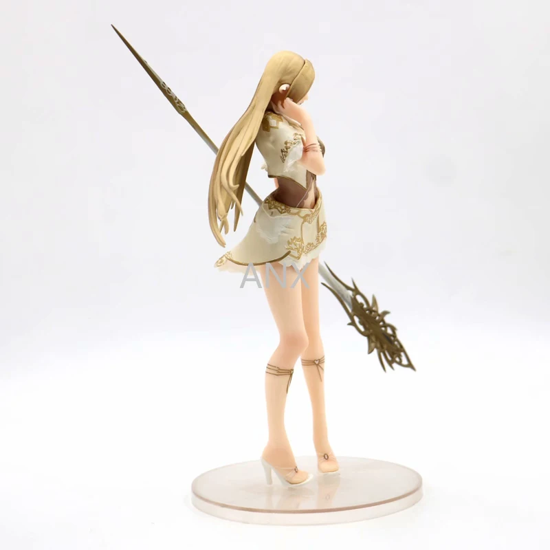 Меч может быть заменен аниме фигурой Lineage Heaven 2 Elf Female Mage 24 см ПВХ сексуальная