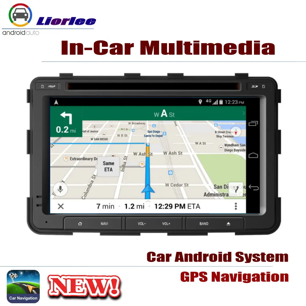 Автомобильный DVD-плеер для SsangYong Rexton (Y200) 2006-2017 IPS ЖК-экран GPS-навигация система Android