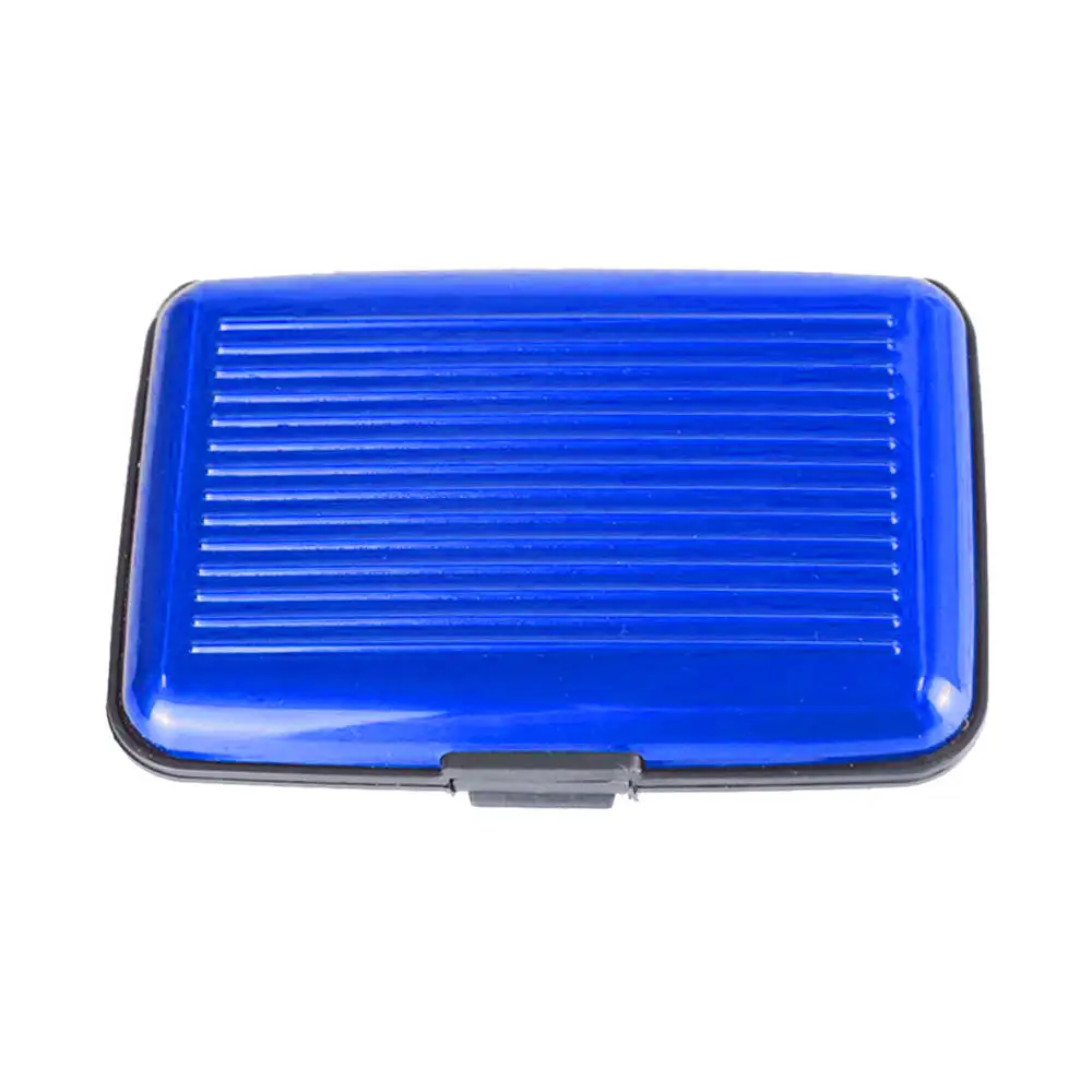 Алюминиевый сканирующий защитный держатель для карт блокирующий банковские