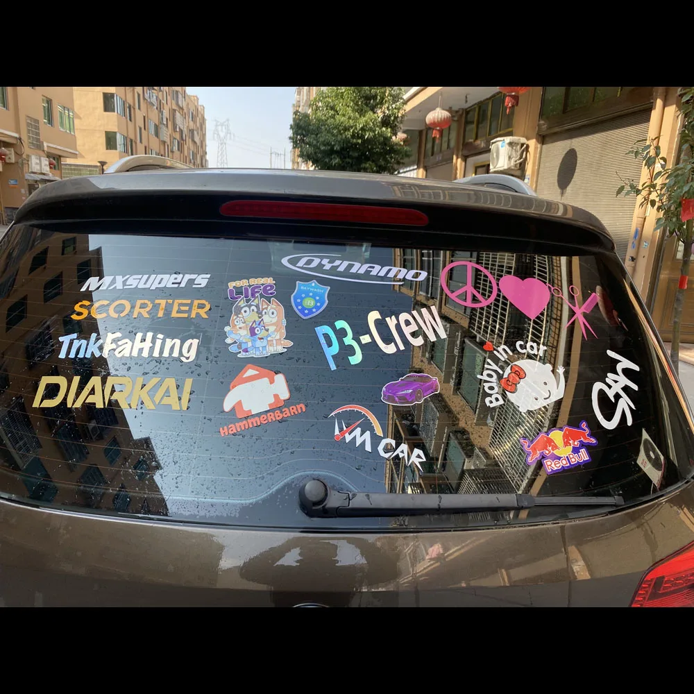 Пользовательские автомобильные наклейки s имя логотип текст наклейка на