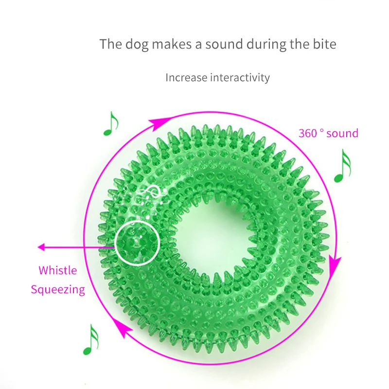 Собака Интерактивная укус доказательство писк игрушка для кусания из