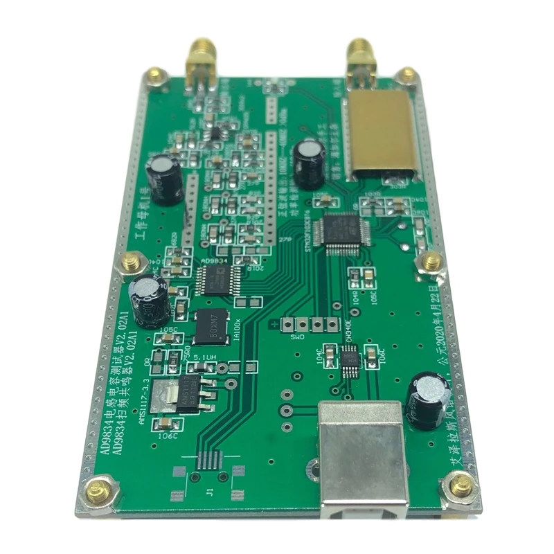 

Simple Portable Sweeper AD9834 Source DDS Signal Generator 0.05mHz-40 mHz Capaci NEW 2020