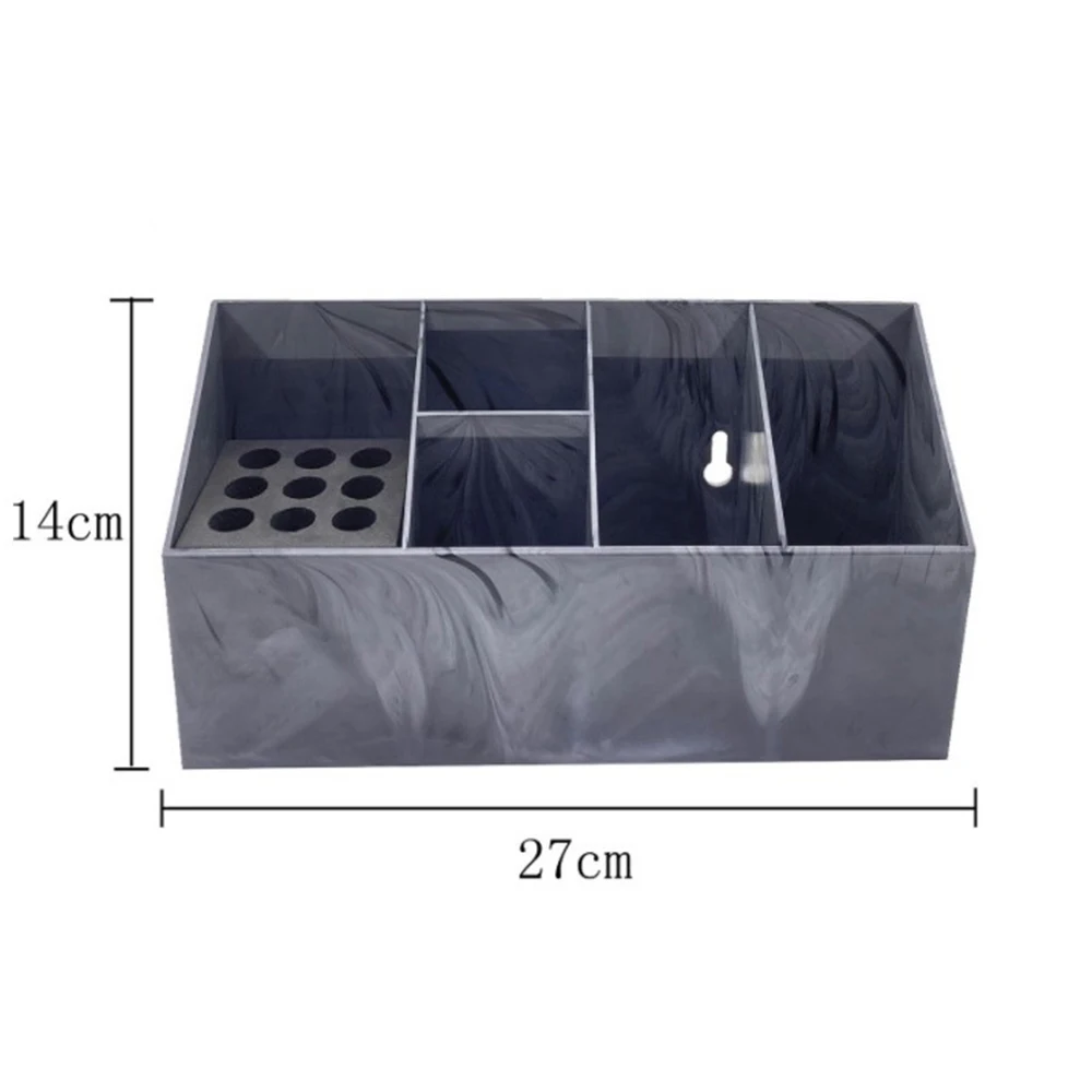 

Salon Hairdressing Tool Storage Box Scissor Rack Barbershop Comb Clamps Box Hair Clips Box Detachable Organizer Scissor Holder