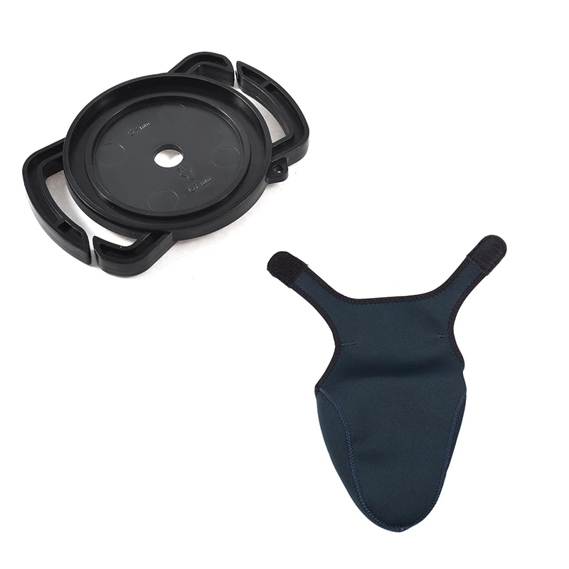 2 Pcs Camera Accessories:1 Replacement 52Mm 58Mm 67Mm Lens Cap Holder Buckle &amp 1 Two Way Waterproof Protector Cam | Электроника
