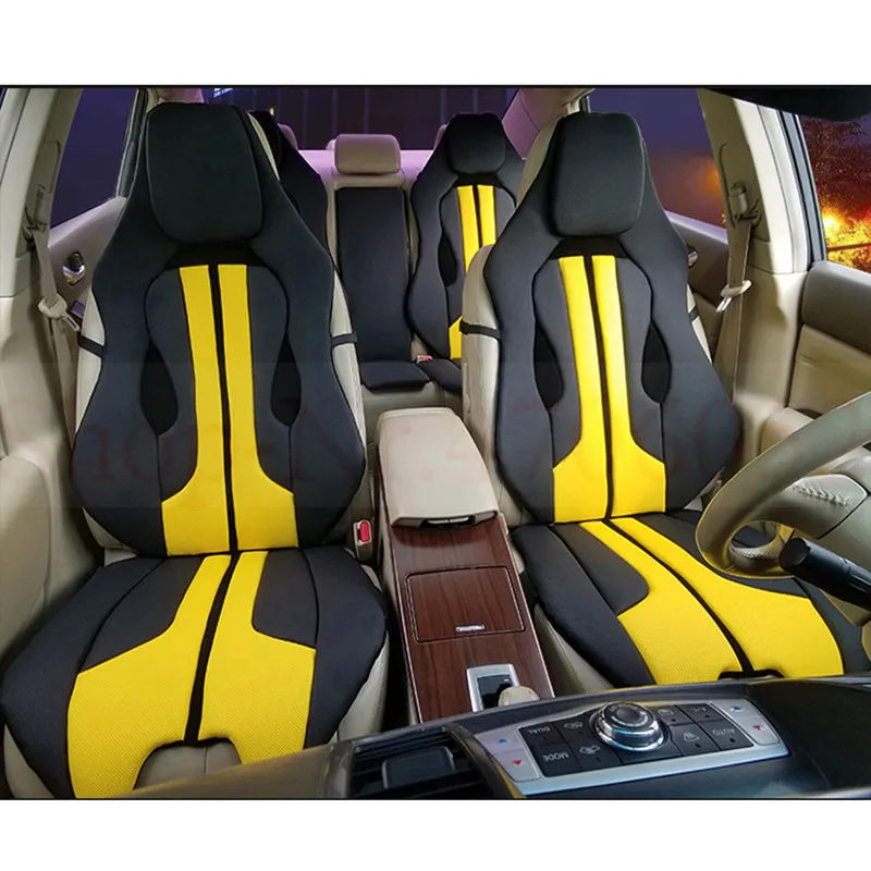 Чехол для сидения автомобиля мягкая подушка красного и синего цвета феррари Mercedes