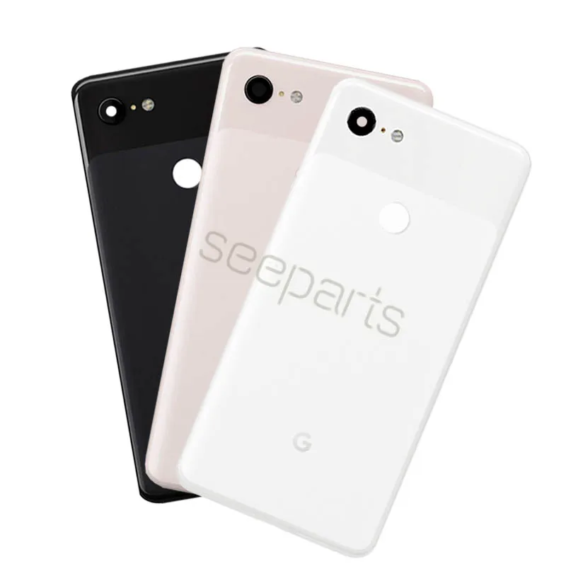 Полный для Google Pixel 3 XL Батарея крышка задней стороны специально для Корпус задний Чехол для Google Pixel 3 задняя крышка Батарея двери Замена