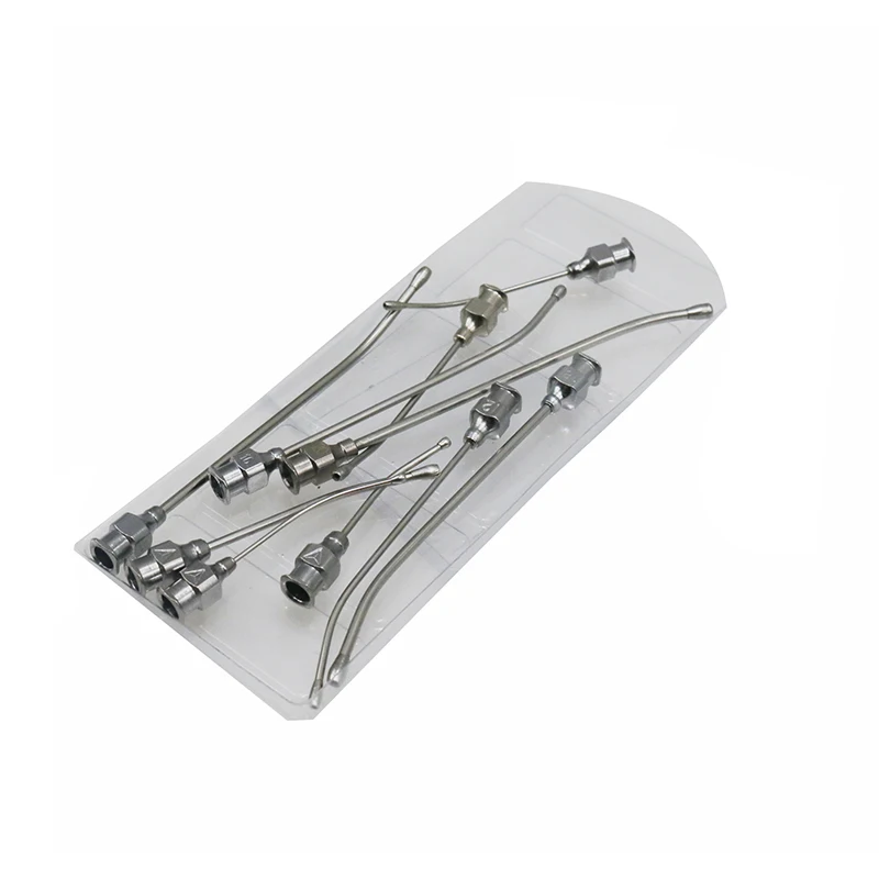 1 Pcs Stainless steel gastric applicator Syringe nozzle rats and mice/parrots/birds/poultry livestock/pets Elbow needle No.8-20 | Дом и сад