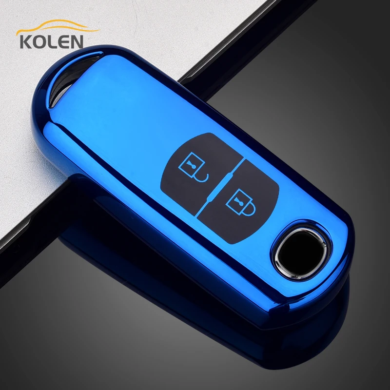 

Мягкий Чехол Для Ключей Из ТПУ Для Автомобильного Дистанционного Ключа Mazda