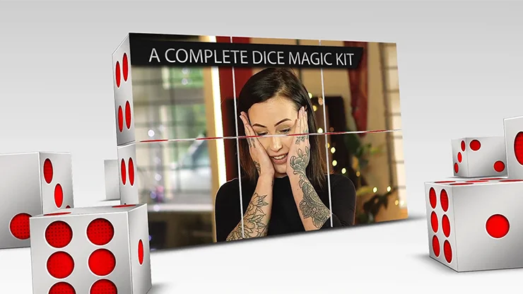 Dice Baby with John Carey (Props and Online Instructions) Close up Magic Tricks Gimmick Illusions Magician Vanishing | Игрушки и хобби