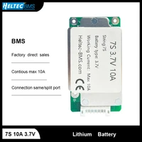 heltec 24v bms 7s 10a 18650 lipo li ion lithium battery pack bms splitsame circuit board for ebike escooter electric bicycle